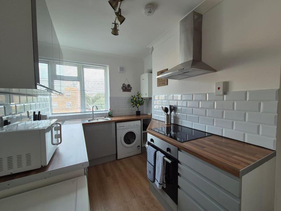 #26C 2 Bed Apartment Portsmouth Bagian luar foto